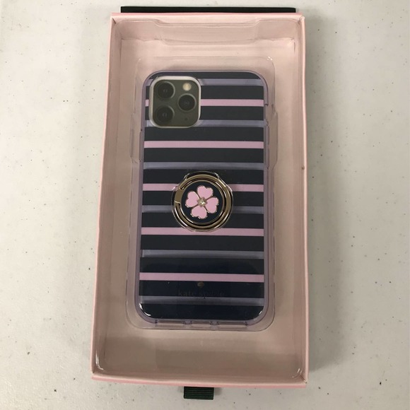 Kate Spade New York Ring & Stripe Resin iPhone 11 Pro Case - Picture 3 of 6